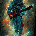 Spaceman player I  - oryginal artwork by Vart.