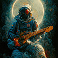 Spaceman player II  - oryginal artwork by Vart.